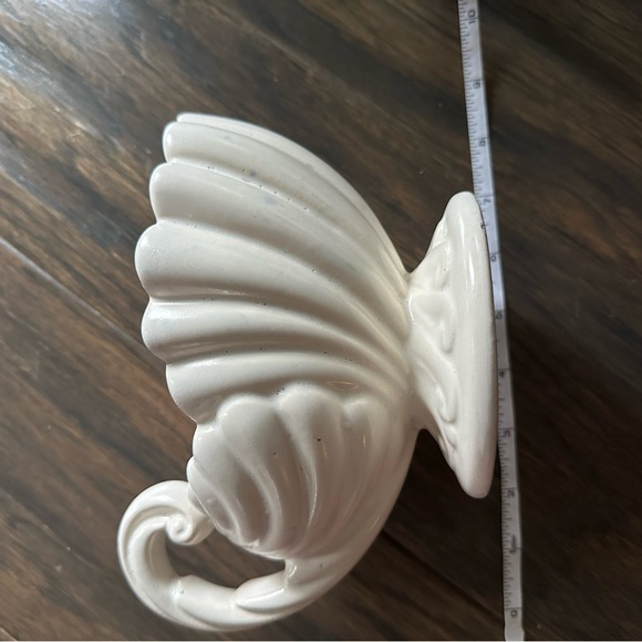 Vintage Haeger Cornupocia Creamware Planter - Picture 10 of 12